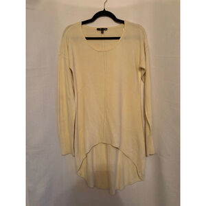 Women's All Once Cream Crew Neck Sweater M